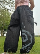 Schwarze Haremshose Genie