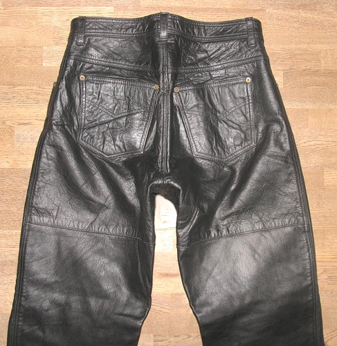 Polo herren lederjeans - lederjeans, /