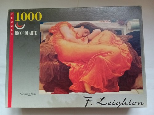 1000 teile puzzle flaming june - teile,