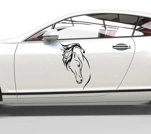 Autoaufkleber pferd - autoaufkleber,