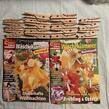 2 x Creativ Idee Sonderheft Wäscheklammer Bastel Spaß Frühling Ostern Weihnacht