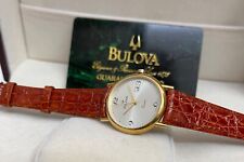 Wertvolle Bulova  Damenuhr 18 Karat Massiv Gold REF. BH-994 29mm