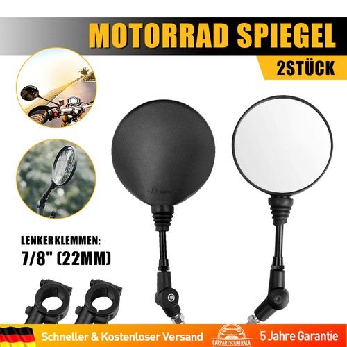 Paar motorrad spiegel - 1,