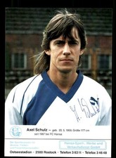 Axel Schulz Autogrammkarte
