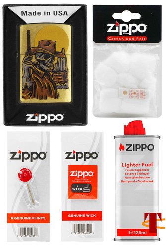 Zippo geschenkset wild west - geschenkset,