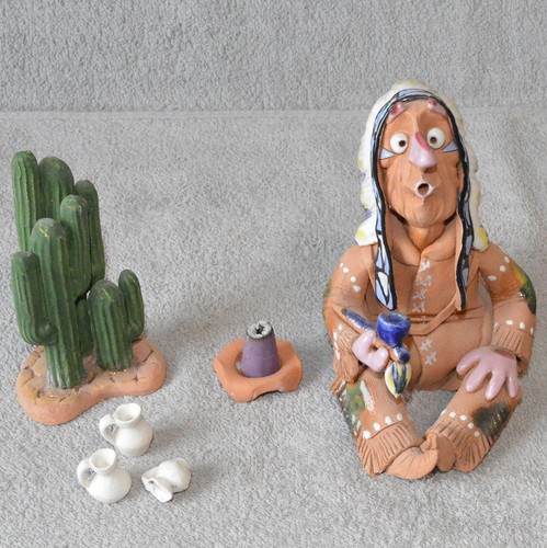 Räuchermann indianer winnetou - indianer,