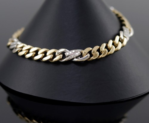 Gold brillant armband 750er - gold,
