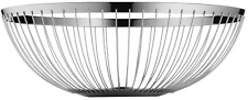 WMF Obstkorb (schale) 25 cm rund aus Edelstahl 18/10 poliert - in Silberfarbe.