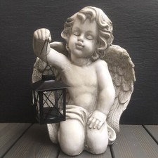 Grabherz Grabkerze Engel