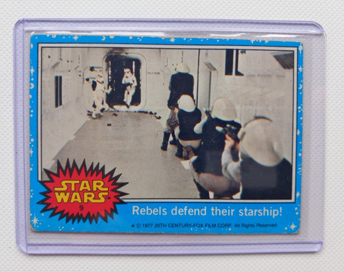 Star wars 1977 topps - wars, karte