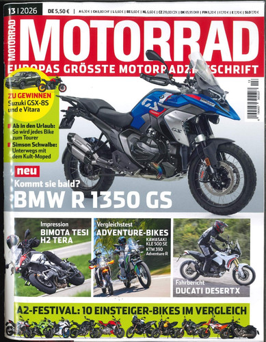 Motorrad 2026 kommt sie - motorrad,