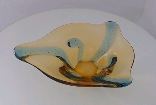 Schale czech art glass bowl - schale,