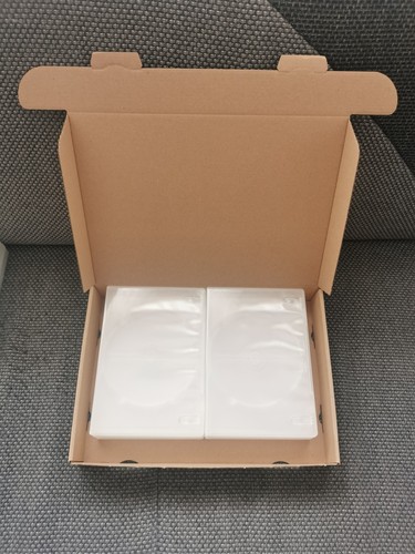 Dvd leerhüllen klar - klar, /