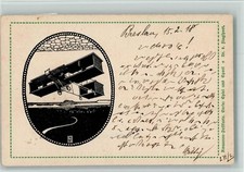 13701813 - Breslau Pionierflug Kwannon Zigarette Werbung 1918 Kuenstlerkarte