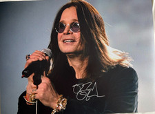 Ozzy osbourne handsigniertes - ozzy,