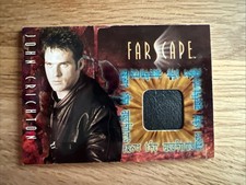 Farscape In Motion Trading Card C8 John Crichton Costume Piecework Rare Mint