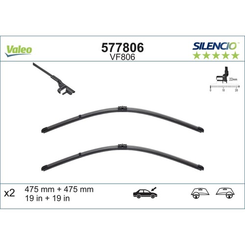 Scheibenwischer valeo 577806 - scheibenwischer,