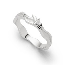 Dur schmuck ring - ring, strandwellen