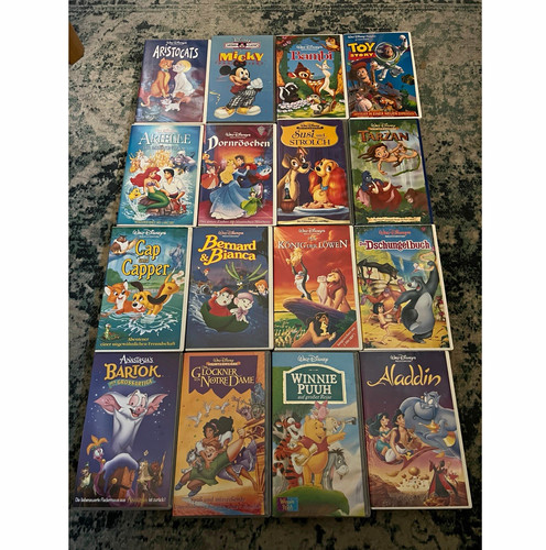 Disney vhs kassetten - 16,