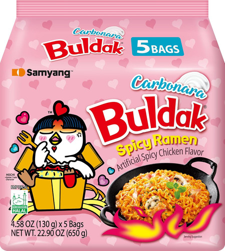 Samyang carbo buldak nuklearen - samyang,