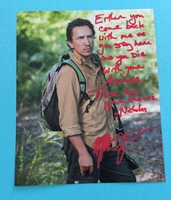 Michael Traynor  -  Walking Dead   - signed, original Autogramm !!!