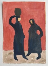 Gemälde tusche frauen - tusche,