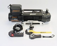 Schnelle elektrische Seilwinde Kangaroo Winch K10 000XP Kunststoffseil 12V 4x4