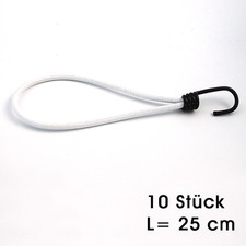 10 Spanngummi Spannhaken