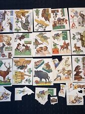 BASTELBOGEN 50er 60er Schreiber Bogen ? Sparkasse Tiere Zoo Zirkus Werbung   #1