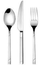 Tafelbesteckset  Essbesteck 72teile Koffer für 12 Personen Blank Edelstahl 18/10