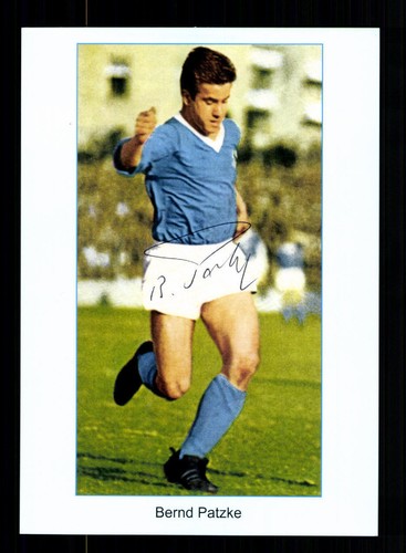 Bernd patzke autogrammkarte - patzke,