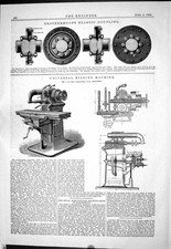 Alte Brotherhood Elastische Kupplung 1884 Universal Fräsmaschine Lipe Victorian
