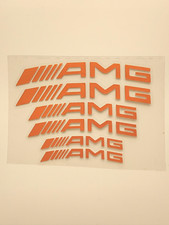 Amg bremssattel sticker - 6x,