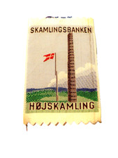 Souvenir - Aufnäher  ??  Betrügerische Bank Hojskamling    / R 279-9