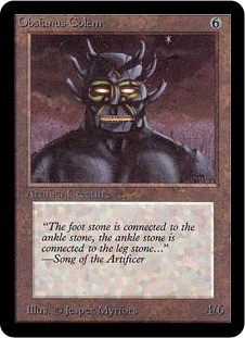 Magic mtg obsianus golem - magic,