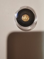 Goldmünze 585er "Quadriga Berlin" 0,28g + Sammelalbum und Zertifikat