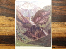 Alter Kunstdruck, 1990, Otto