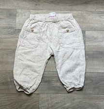 Zara Leinenhose in Gr. 80