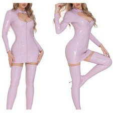 Damen Lackleder Bunny Girl