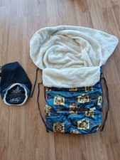* Flauschig warmer Sack für Schlitten / Bulldog / Kinderwagen von Eastpole **