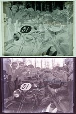 Seltenes Foto-GLASNEGATIV