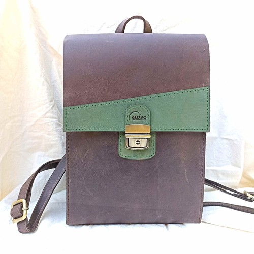 Lederrucksack braun