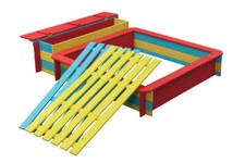 Sandkasten Sandkiste mit