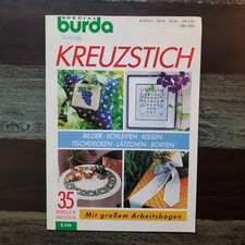 Burda Spezial, Kreuzstich, 35 Modelle, 32 S., Zählmusterbogen