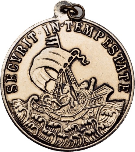 Medaille sankt georg modern - medaille, 33