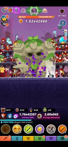 Tap titans account progress - titans, account/progress