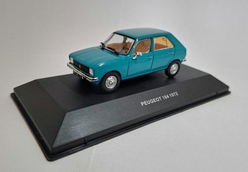 Peugeot 104 1972 ixo neu - peugeot, 1/43