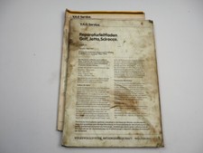 Reparaturanleitung VW Golf 1 Cabrio Scirocco Fahrwerk Bremse Reparaturleitfaden