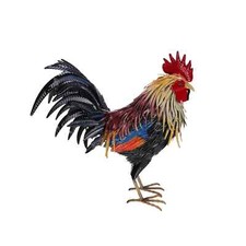 Hahn Hähnchen aus Eisen