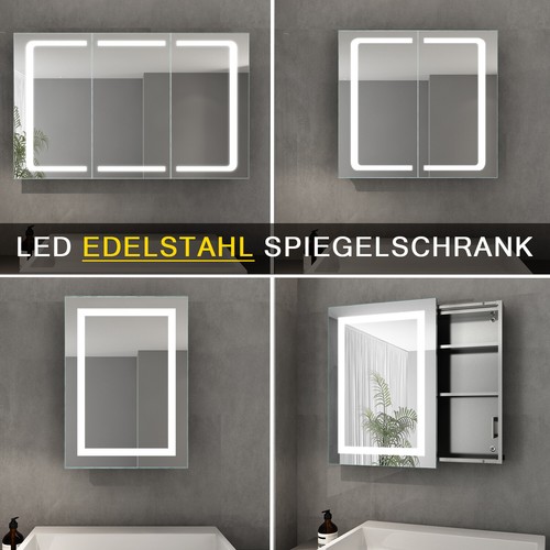 Led spiegelschrank - led,